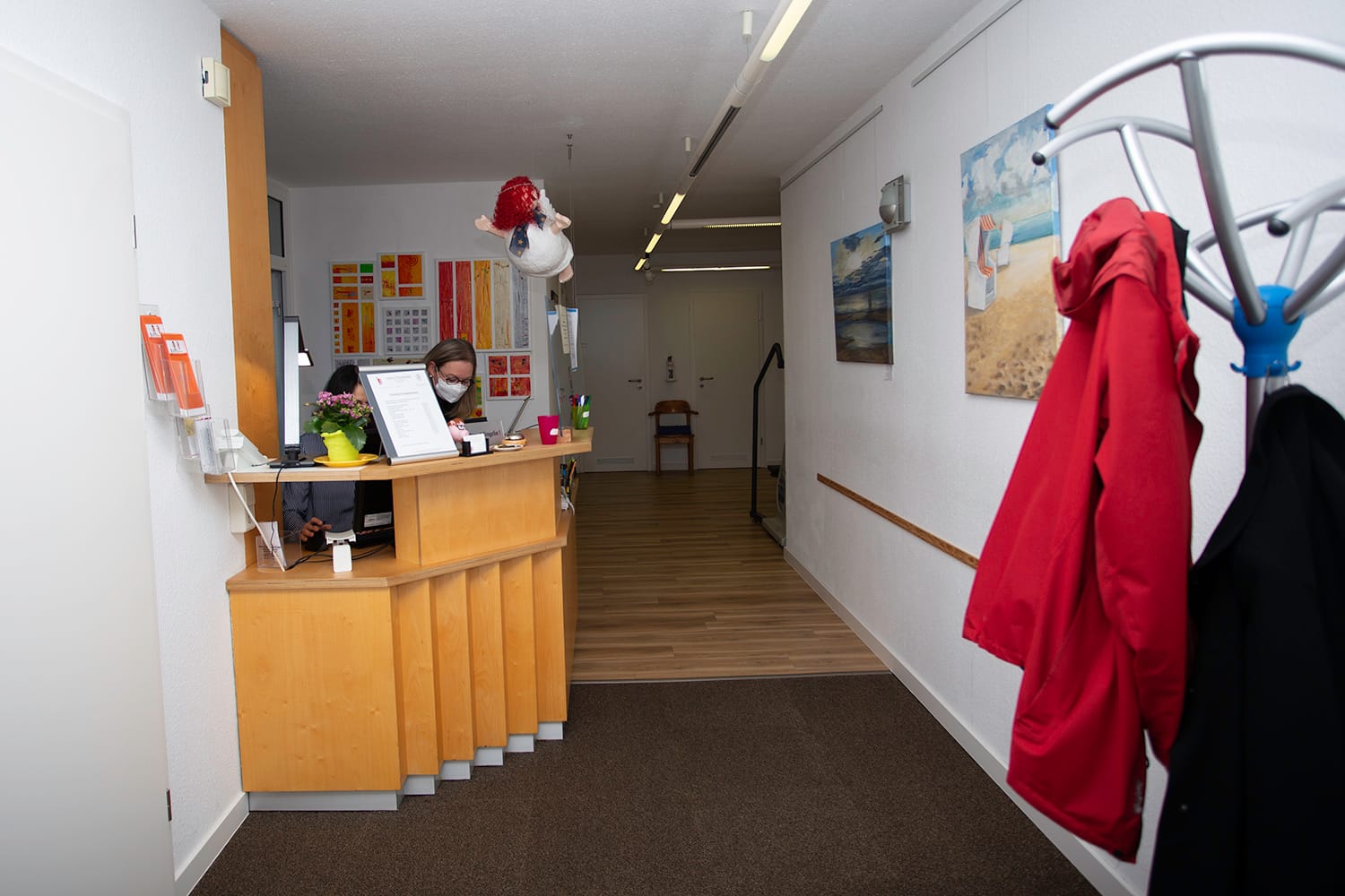 Eingang in die Praxis