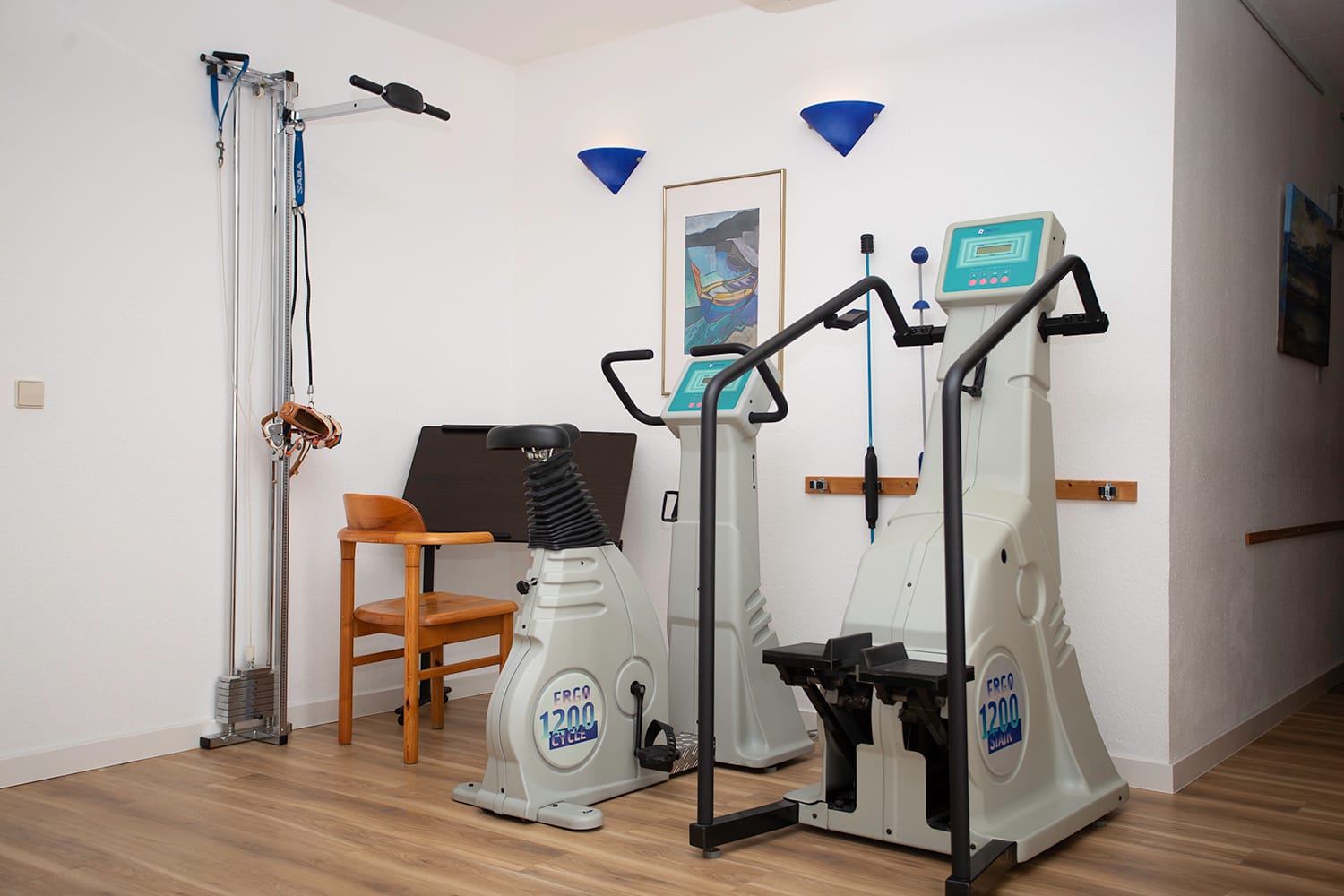 Geräte für Physiotherapie in unserer Praxis